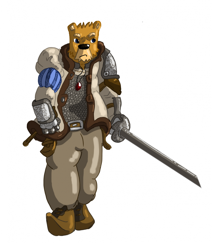 Bear-duelist
